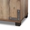 Baxton Studio Cyrille Farmhouse Rustic Finished Wood 4-Door Shoe Cabinet 169-10888 - alternate 10